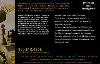 Diversified Risk Management Half Page Ad